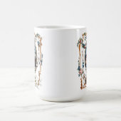 Barokke bloemvignetten van Jean-Baptiste Huet Koffiemok (Center)