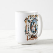 Barokke bloemvignetten van Jean-Baptiste Huet Koffiemok (Voorkant rechts)