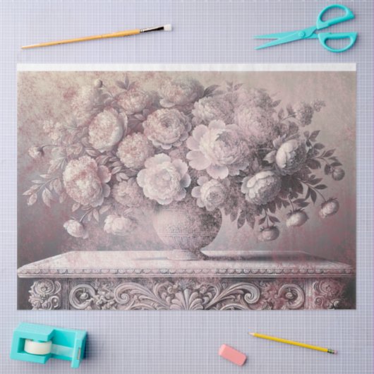 barokke bloesems tissuepapier (Craft)