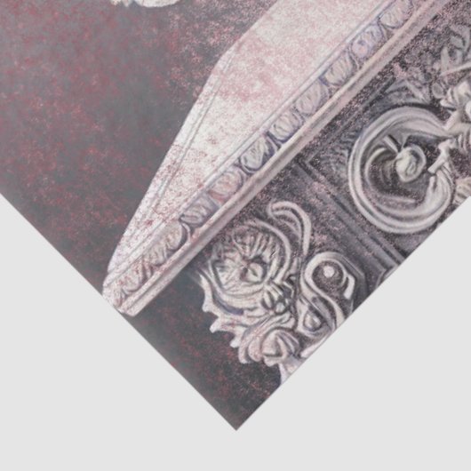 barokke bloesems tissuepapier (Detail)