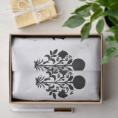 Barokke blokprint rand tissuepapier   (Geschenk)