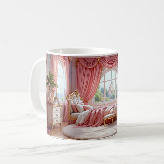 Barokke Charme Koffiemok (Voorkant links)