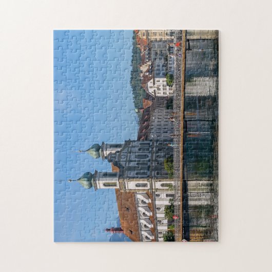 Barokke Church, Lucerne Zwitserland Revel Legpuzzel (Verticaal)