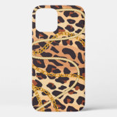 Barokke dierenprint, kettingontwerp Case-Mate iPhone case (Achterkant)