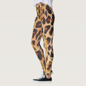 Barokke dierenprint, kettingontwerp leggings (Links)
