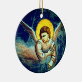  barokke engel keramisch ornament (Rechts)