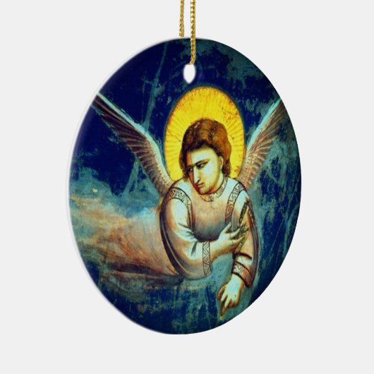  barokke engel keramisch ornament (Rechts)