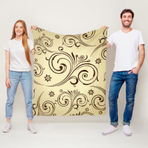 Barokke Fleece Blanket Deken