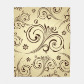 Barokke Fleece Blanket Deken (Voorkant)
