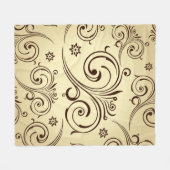 Barokke Fleece Blanket Deken (Voorkant (Horizontaal))