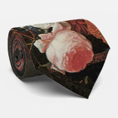  Barokke Floral-stilstaande bloemen in Vase Stropdas (Opgerold)