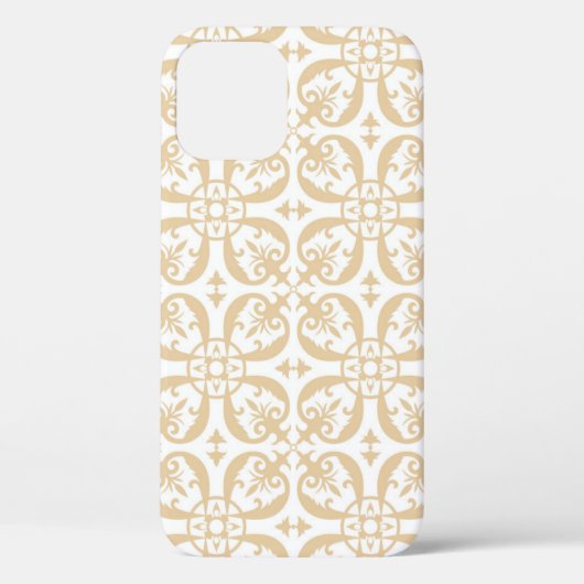  barokke florale patroon naadloos. Victoriaans Case-Mate iPhone Case (Achterkant)