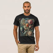 Barokke Gevaar – Gotische Draagbare Kunst T-shirt (Voorkant volledig)