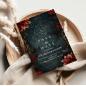 Barokke gotische bruiloft Romance Save The Date