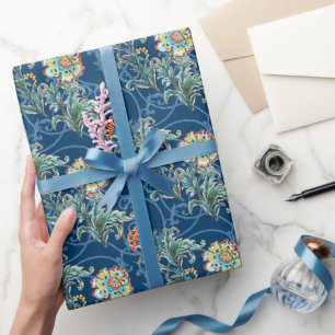 Barokke Gouden Bloemrijke Elegant Cadeaupapier
