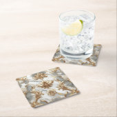 Barokke gouden en marmeren Onderzetters (Insitu)