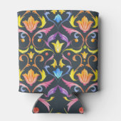 Barokke helderheid: kleurrijke  charme. blikjeskoeler (Achterkant)