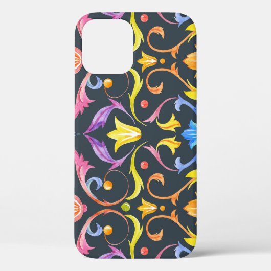 Barokke helderheid: kleurrijke  charme. Case-Mate iPhone case (Achterkant)
