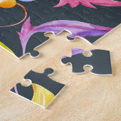 Barokke helderheid: kleurrijke  charme. legpuzzel (Zijkant)