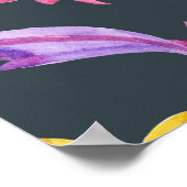 Barokke helderheid: kleurrijke  charme. poster (Hoek)