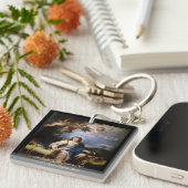 Barokke hemelse moeder sleutelhanger (Voorkant Rechts)