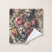 Barokke Hongerpijnen - Gotisch Victoriaans Bad Handdoek (Wasdoekje)