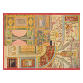barokke Italiaanse motief collage Tafelkleed (Voorkant (Horizontaal))