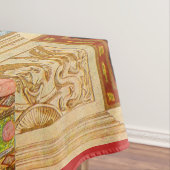 barokke Italiaanse motief collage Tafelkleed (Voorbeeld)