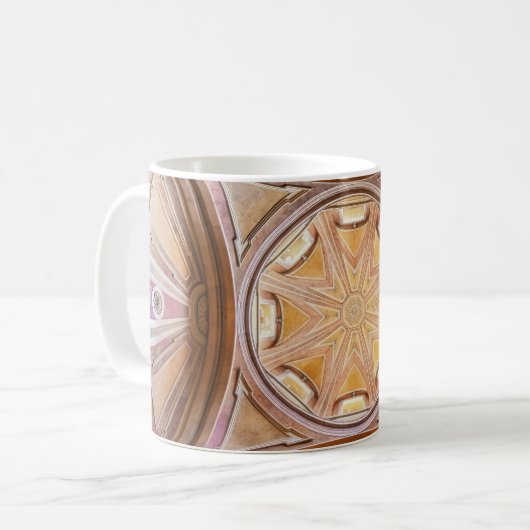 Barokke koepel van de kerk Santo Antonio de Lisboa Koffiemok (Voorkant links)