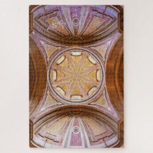 Barokke koepel van de kerk Santo Antonio de Lisboa Legpuzzel