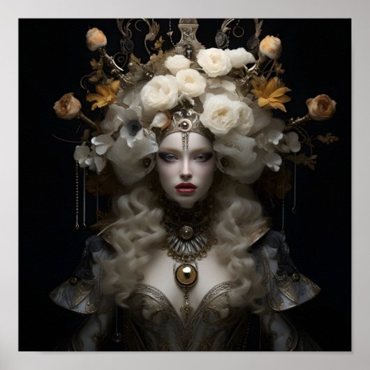 Barokke kunst digitale print (Voorkant)