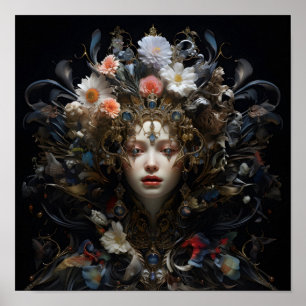 Barokke kunst digitale print