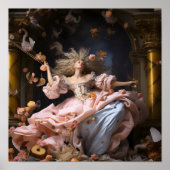 Barokke kunst digitale print (Voorkant)