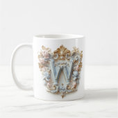 Barokke letter 'W' Mok voor een koffieprinses (Links)