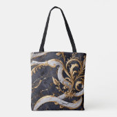 barokke luxe tote bag (Achterkant)