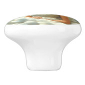 Barokke Majesteit in de Wolken Keramische Knop (Zijkant)