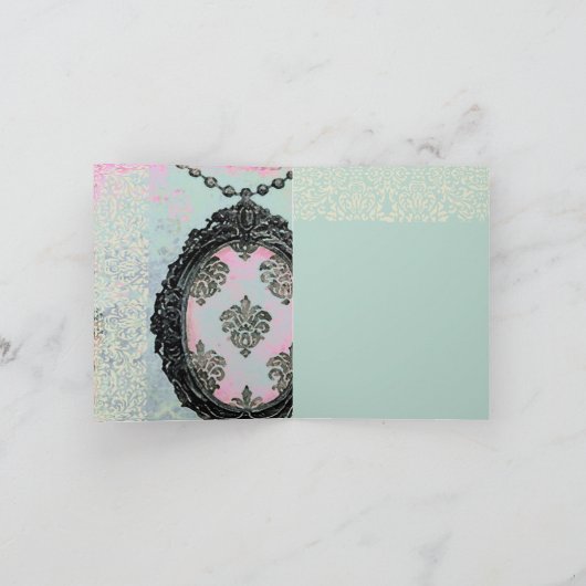 Barokke Pendant ~ Card/Invitation (Binnen)