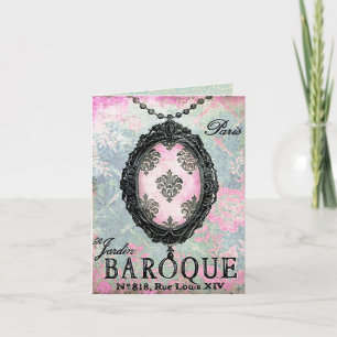 Barokke Pendant ~ Card/Invitation