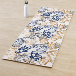 Barokke Retro Klassieke Patroon Yogamat