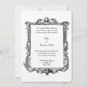 Barokke Rococo 17e-eeuwse Lijst grens Kaart (Voorkant)