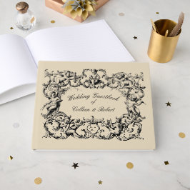  barokke Rococo Cherubs grens Gastenboek