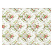  Barokke Rococo Scrolls & Rozen Patroon Tafelkleed (Voorkant (Horizontaal))