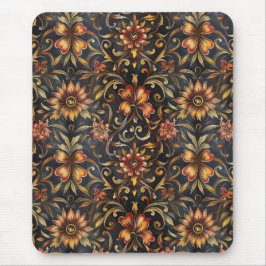 Barokke rode en gouden symfonie muismat