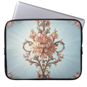 Barokke Rozen Elektronicatas Laptop Sleeve