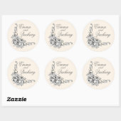 Barokke Schoonheid Stickers (Vel)