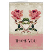 Barokke stijl Roos Blush Dank u Opmerkingen (Voorkant)