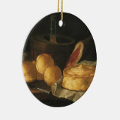  barokke stilleven met brood, kunst, am keramisch ornament (Rechts)