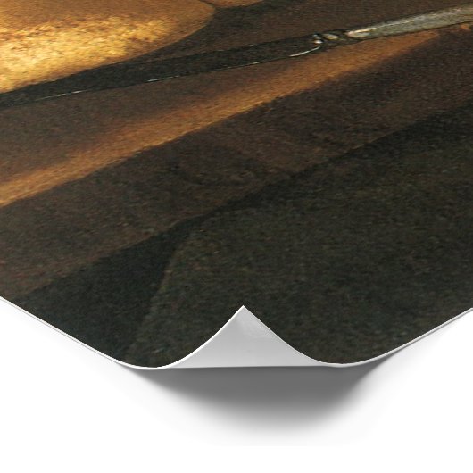  barokke stilleven met brood, kunst, am poster (Hoek)