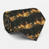 barokke stilleven met brood, kunst, am stropdas (Opgerold)