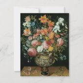  barokke stilstaande bloemen in een fase (Voorkant)